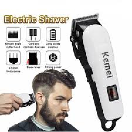 Kemei Km-809A Digital Electric ac/dc Rechargeable Professional Hair Clipper Trimmer