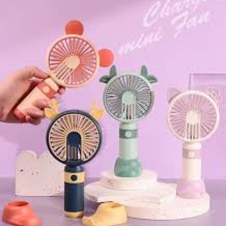 Pocket Fan DD5585D Electric fan Rechargeable Portable Summer Cooler Portable Fan Mini Fan Handheld Quiet Hand Fan Air CoolerSummer Children Cool Fan